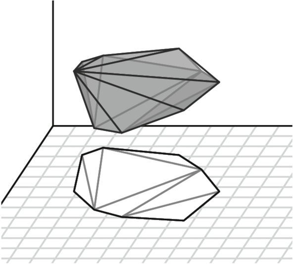 Constructing A Regular Triangulation Of A 9-gon - Sketch (850x561), Png Download
