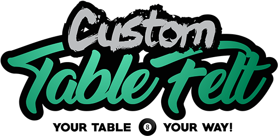 Custom Table Felt - Calligraphy (600x303), Png Download