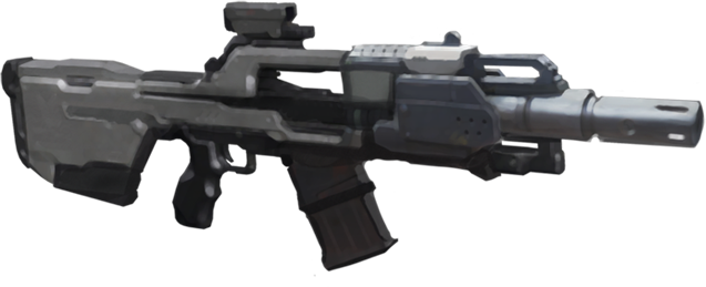 Basic Ranged Weapons 0009 Slug Rifle (637x259), Png Download