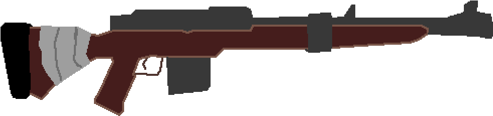 Pixilart Hunting Rifle X - Tribal (1024x368), Png Download