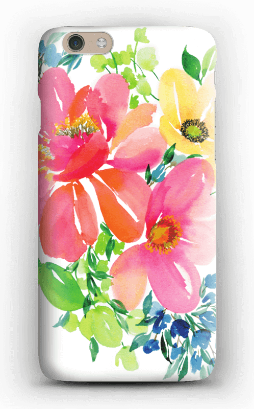 Floral Spring Case Iphone - Простые Рисунки Акварель (498x800), Png Download
