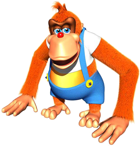 10637514 - Lanky Kong (478x498), Png Download