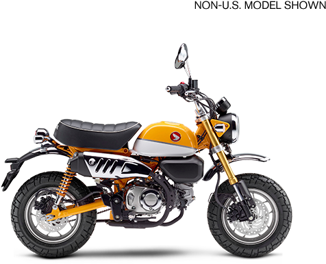 Banana Yellow - Honda Monkey 125 (600x400), Png Download