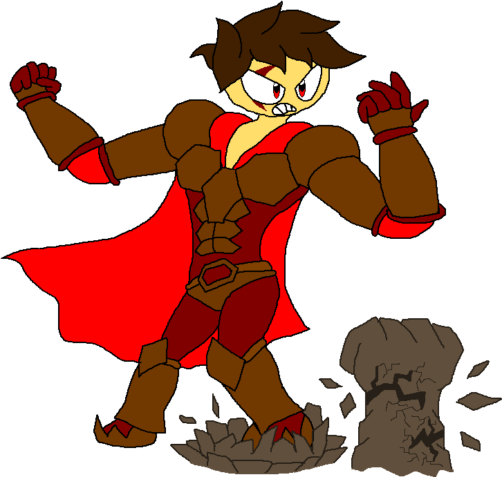 Strongarm - Cartoon (744x704), Png Download