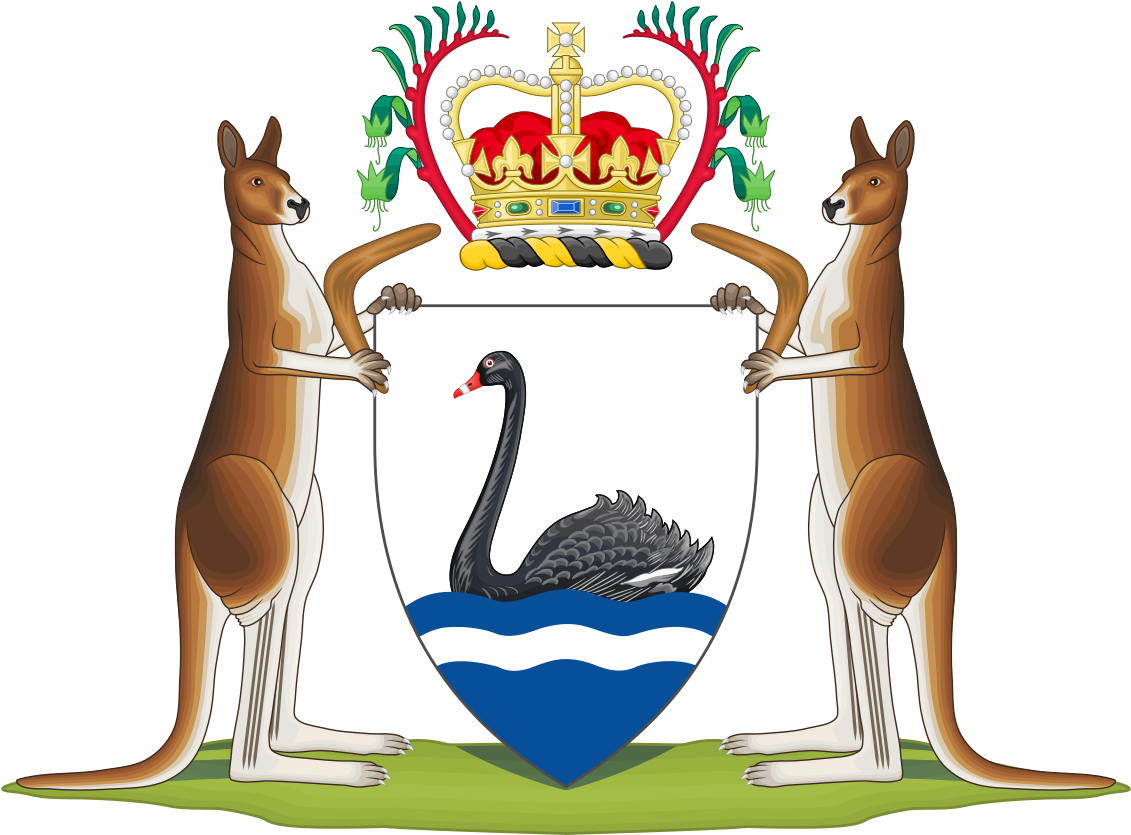 Government Of Western Australia - Western Australia Coat Of Arms (1200x904), Png Download