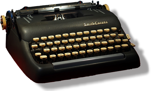 Png Typewriter - Remington Sperry Rand Riviera Typewriter (500x315), Png Download