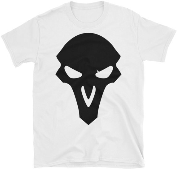 Overwatch Reaper Symbol T-shirt - Overwatch Reaper Silhouette (600x600), Png Download
