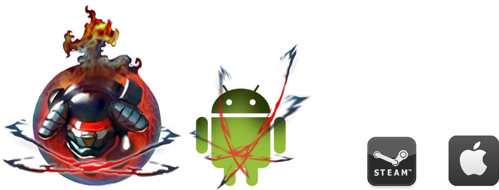 More Fire Games - Portable Network Graphics (1814x736), Png Download