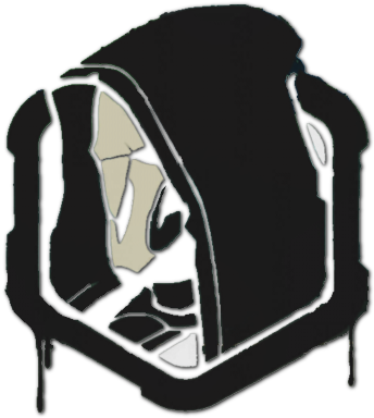 - Hooded - Overwatch Reaper Spray Png (400x413), Png Download