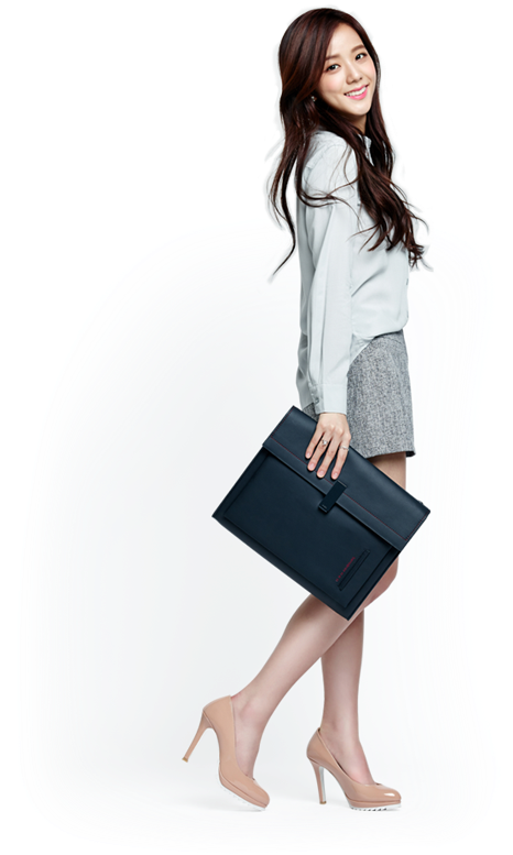 Samsonite Red 15fw Lookbook - Twice And Blackpink Logo (614x810), Png Download