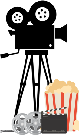 Download Old Camera Silhouette Clipart Photographic - Self Taping: The Actor's Guide (260x503), Png Download