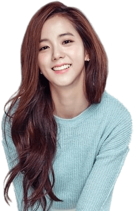 Blackpink Jisoo Portrait - Girl (369x444), Png Download