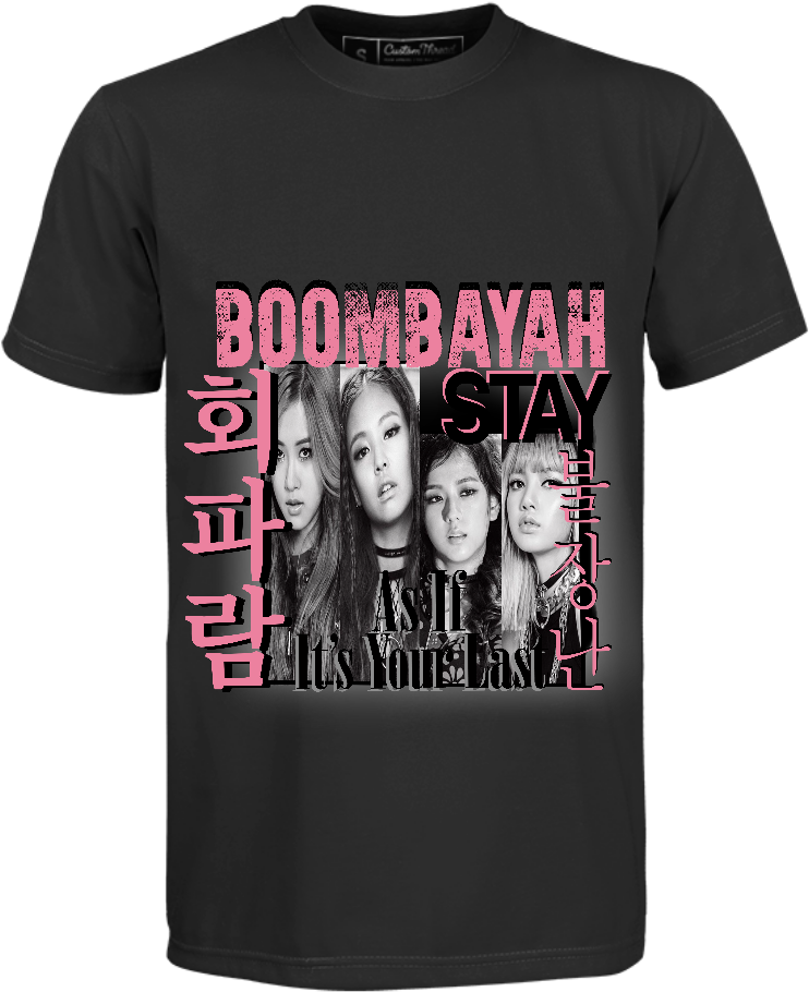 Blackpink - Comebacks - Guns N' Roses Full House T-shirt (900x1200), Png Download