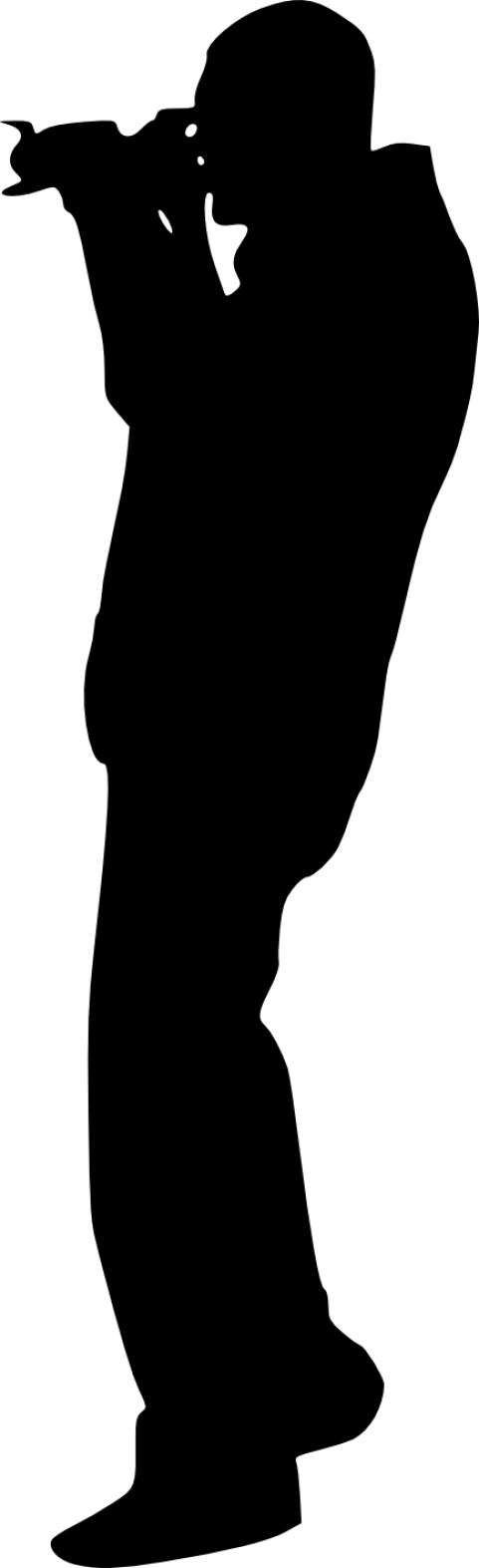 Free Png Photographer With Camera Png Images Transparent - Portable Network Graphics (481x1573), Png Download