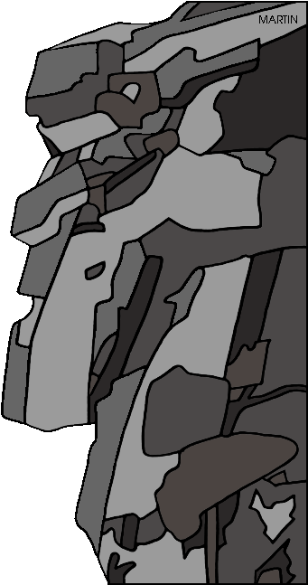 Mountain Clipart Man On - Cartoon (373x648), Png Download