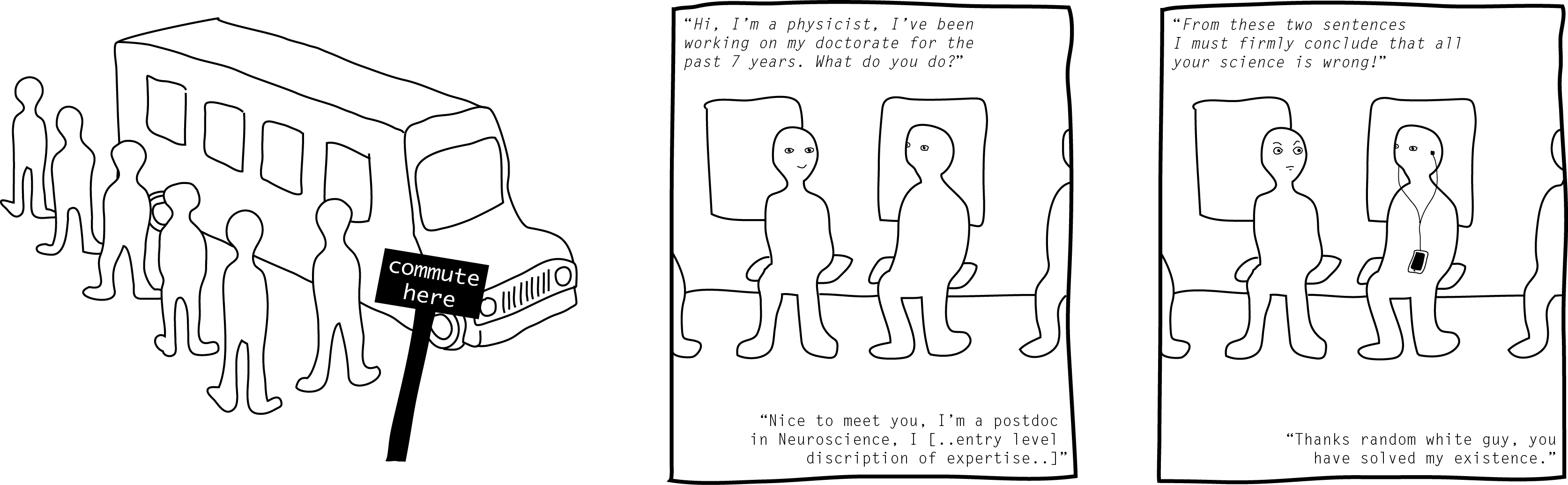 That Default Assumption - Cartoon (3347x1036), Png Download