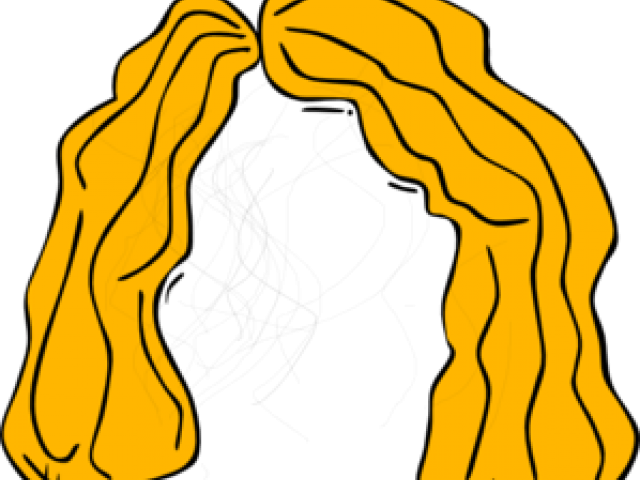 Hair Clipart Vector - Wig Clip Art (640x480), Png Download