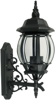 1- Light Outdoor Pumpkin Wall Lantern - Livex Lighting Bronze Wall Lantern (600x400), Png Download
