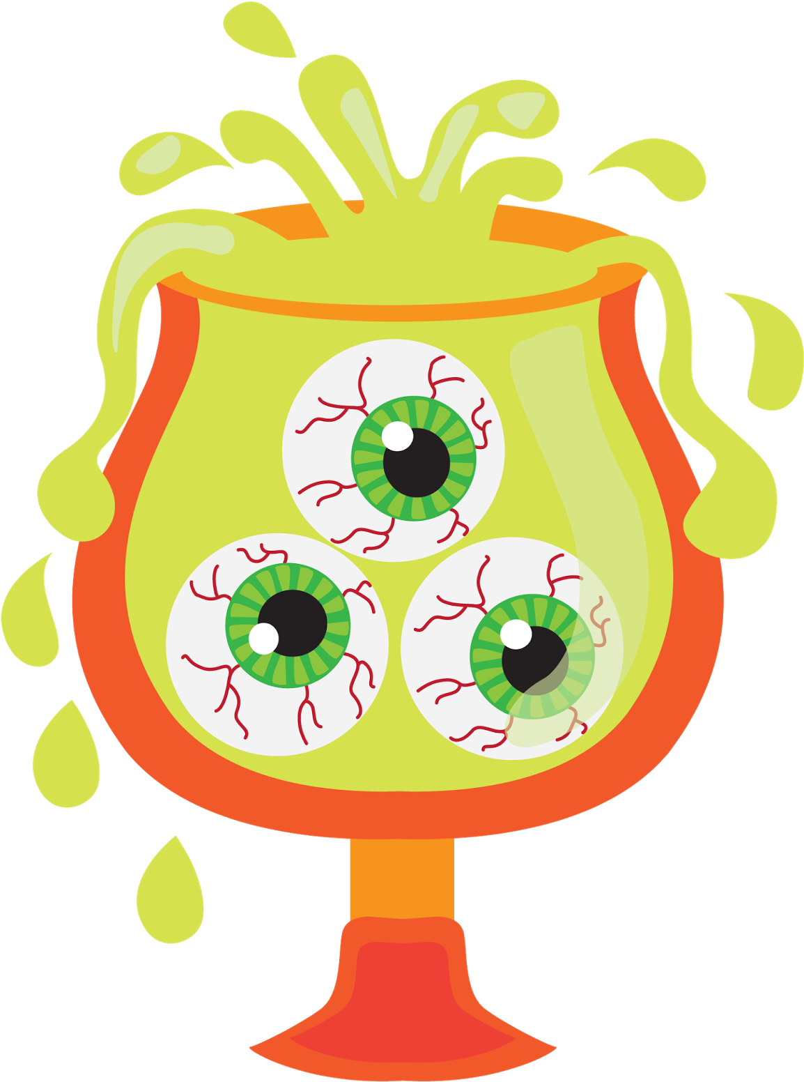 Wonderdigi - Halloween Clipart Halloween Drinks Png (1230x1600), Png Download
