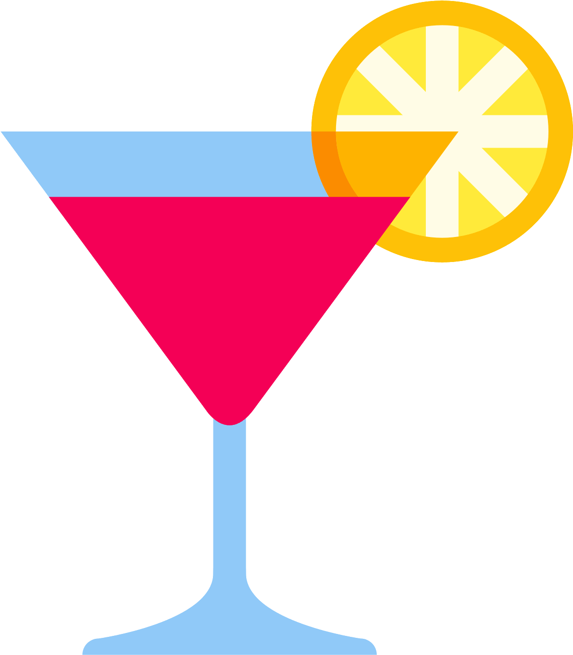 This Is An Icon For A Cocktail - Cocktails Clipart (1600x1600), Png Download