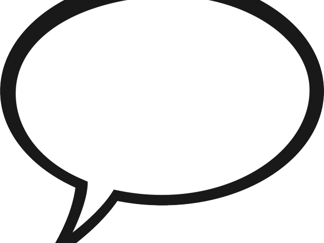 Small Clipart Thought Bubble - Comic Bubble (640x480), Png Download