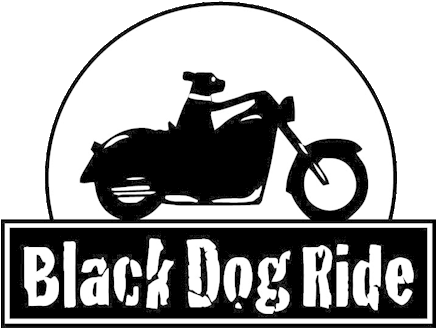 Black Dog Ride 2018 (450x340), Png Download