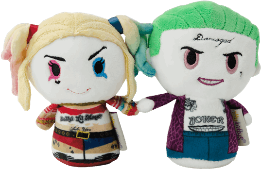 Harley Quinn & Joker Itty Bitty Plush - Black Panther Itty Bitty (600x600), Png Download