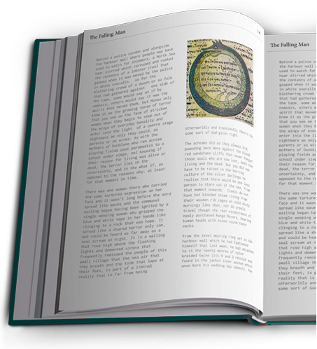 The Falling Man - L' Eterno Ritorno - Arena Lancia Elena (453x498), Png Download