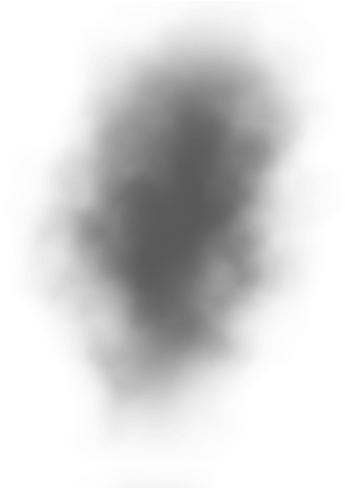 5 - Monochrome (601x487), Png Download