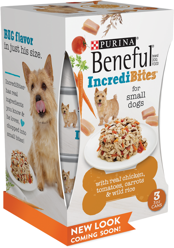 Beneful Wet Dog Food - Purina Beneful Incredibites With Real Chicken Tomatoes (800x1000), Png Download