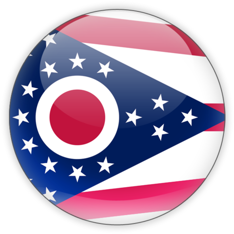 Illustration Of Flag Of<br /> Ohio - Ohio State Flag Png (640x480), Png Download
