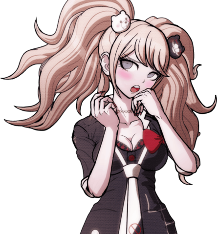 Junko Enoshima Halfbody Sprite - Junko Enoshima Sprites (444x479), Png Download