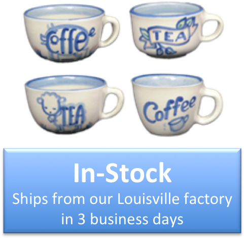 Coffee Cup - Hadley Pottery (486x483), Png Download