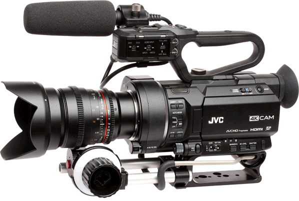Gy-ls300 Product Photo - Jvc Video Camera 4k (598x402), Png Download