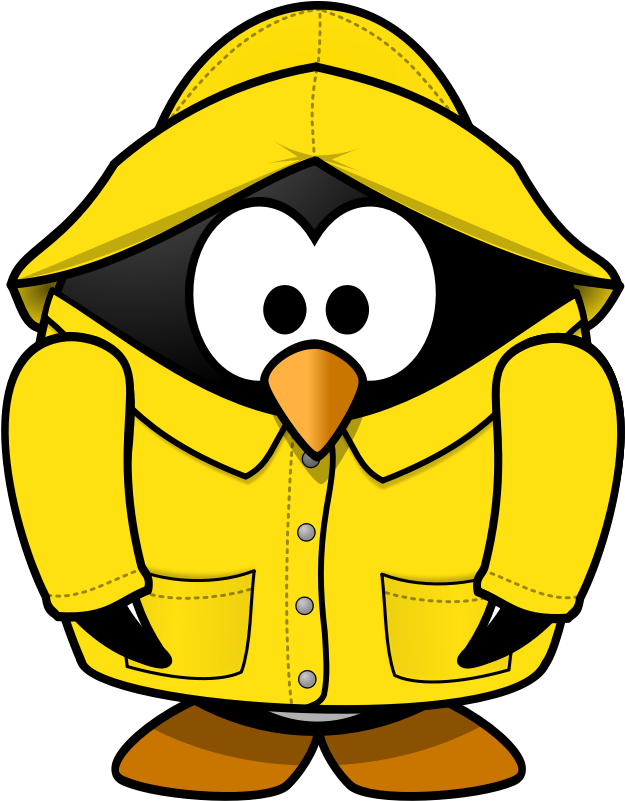 Gallery For Rain Puddle Clipart - Raincoat Clipart (800x800), Png Download