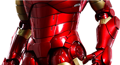 Iron Man Movie Masterpiece Iron Man 1/6 Collectible (480x252), Png Download