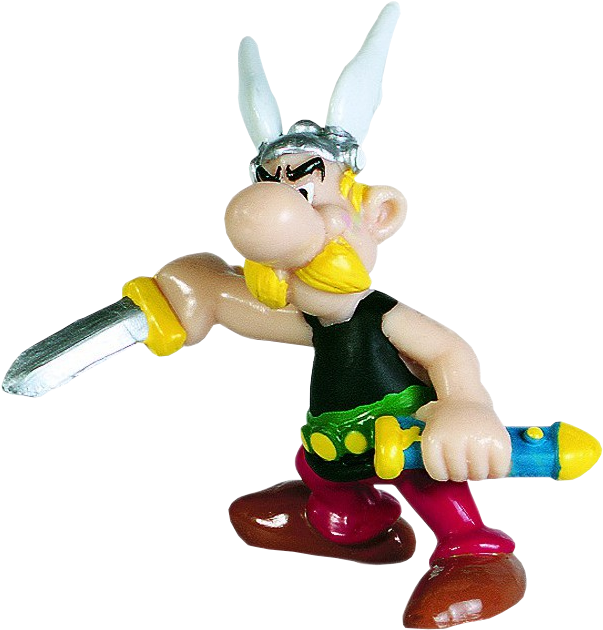 Plastoy - Asterix & Obelix - Figure Asterix With (800x800), Png Download
