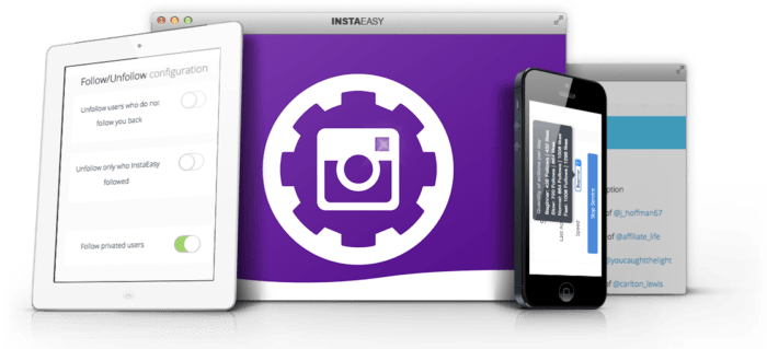 Instaeasy Software By Luke Maguire - Instagram (700x319), Png Download