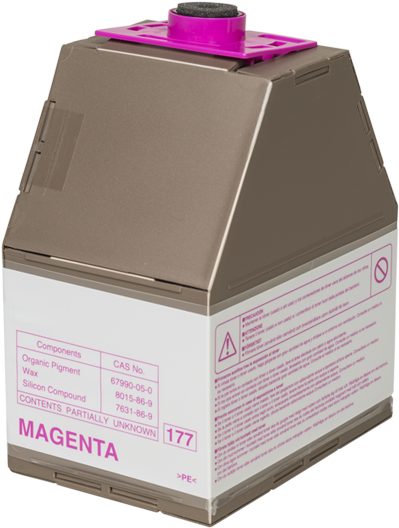 Ricoh Magenta Toner Cartridgetype R1 - Box (504x528), Png Download