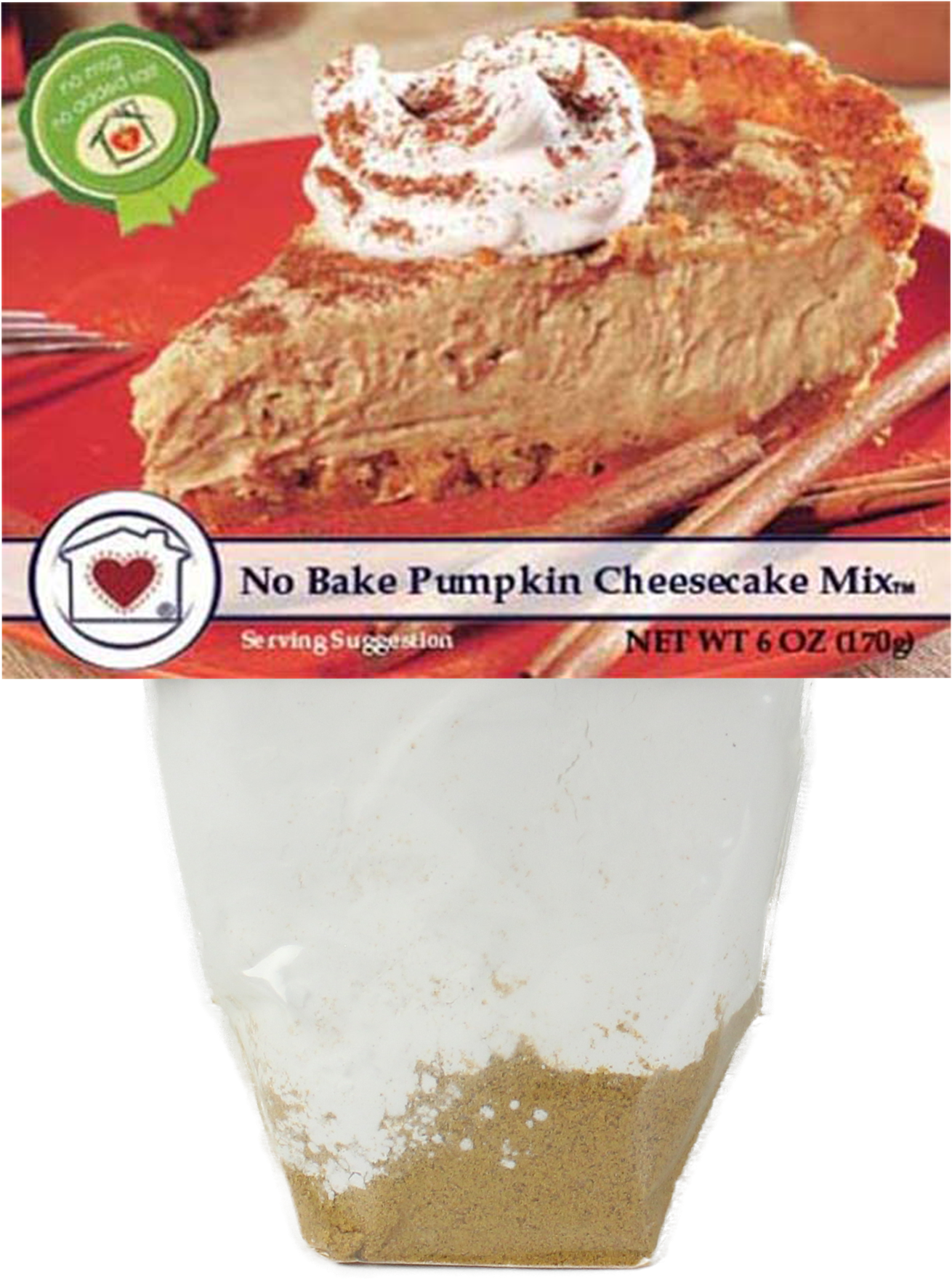 No-bake Pumpkin Cheesecake Mix - Country Home Creations Spinach And Artichoke Dip Mix (1914x2048), Png Download