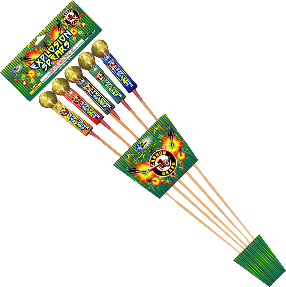 Explosion Spears (1000x1000), Png Download