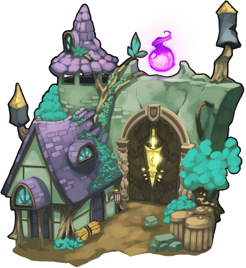 Mystery Door Building - Building (1056x1132), Png Download