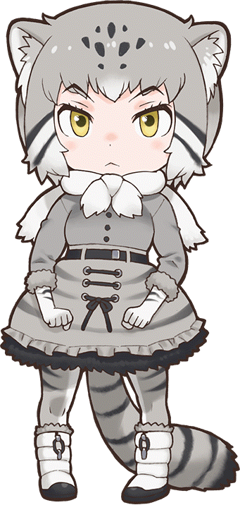 E621 2017 5 Fingers - マヌルネコ フレンズ (341x716), Png Download