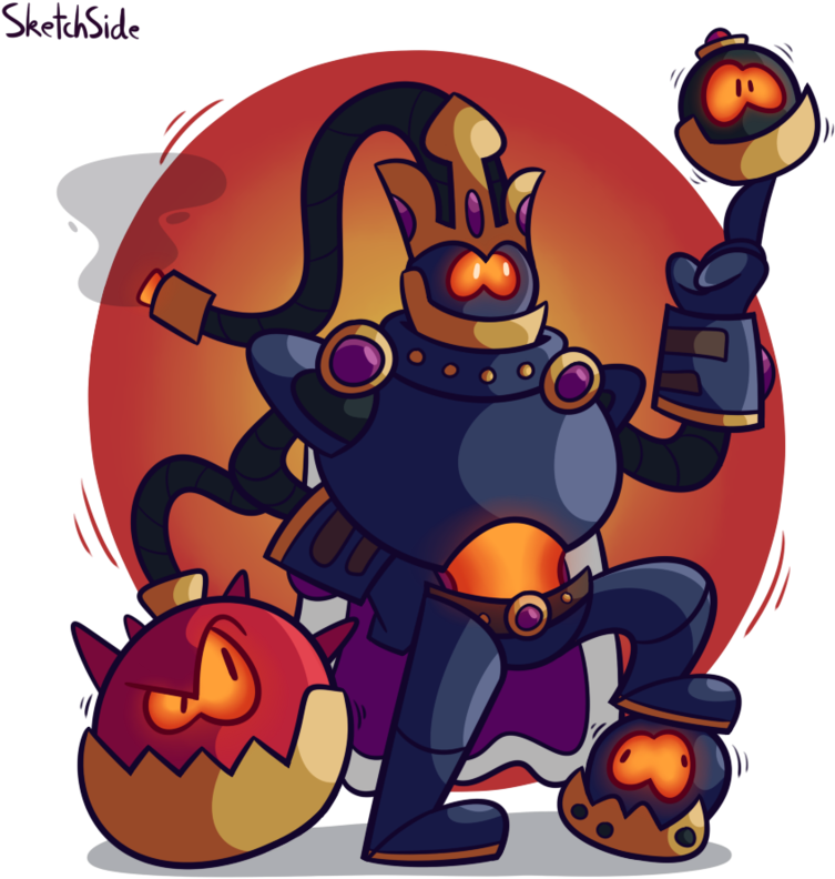 The Bomb King By Thesketchyside - Bomb (800x800), Png Download