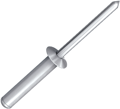 8 Coloured Rivets - Dagger (500x500), Png Download