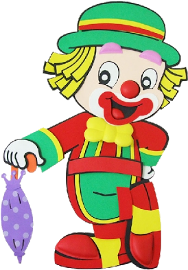 Party Clown Clipart - Kids Clown Cartoon (400x400), Png Download