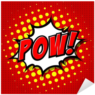 Comic Speech Bubble, Cartoon Sticker • Pixers® • We - Ncaa Montana State Bobcats 11-ounce Halftone Coffee (400x400), Png Download