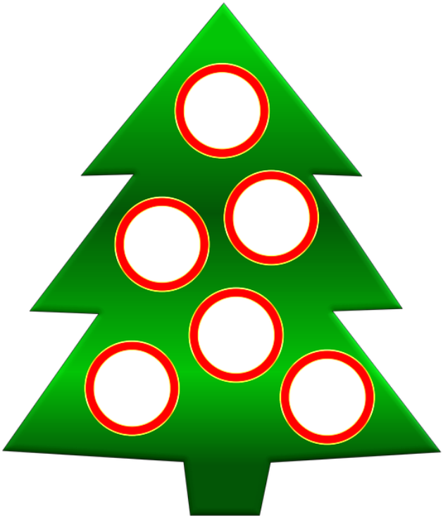 Grupo - Frames Christmas Tree Png (768x768), Png Download