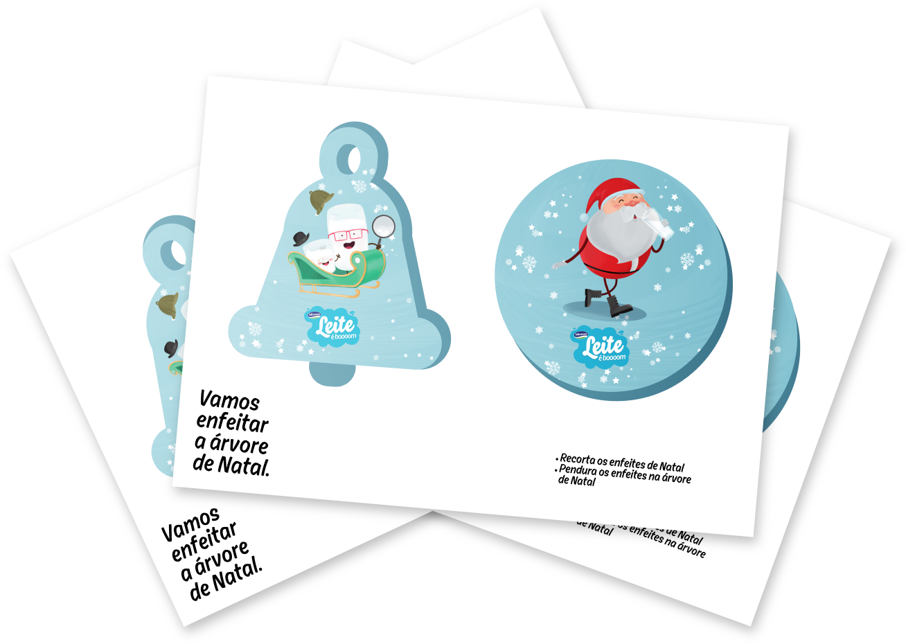 Enfeites De Natal - Illustration (1322x944), Png Download