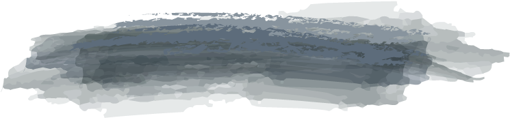 Grey Brush Swash - Sea (778x184), Png Download